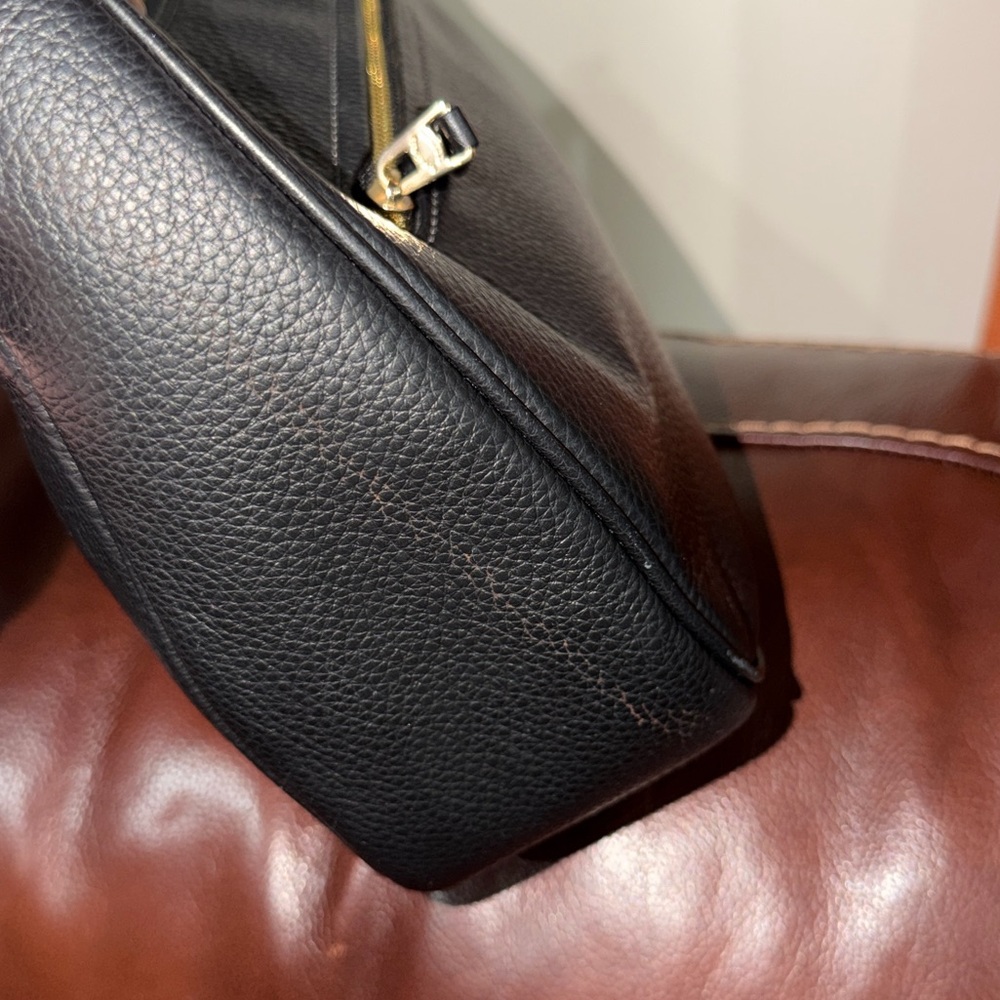 SOLD‼️Coach Teri Hobo Black Leather Shoulder Bag - Picture 7 of 13